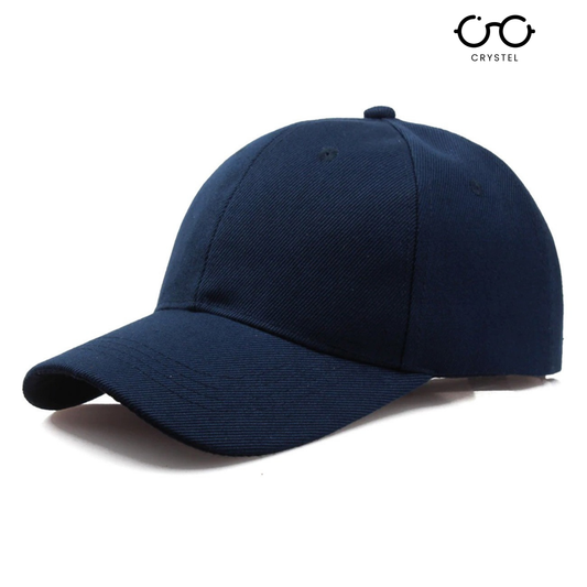 CrystelMen's Solid Cotton Twill Baseball Cap,
